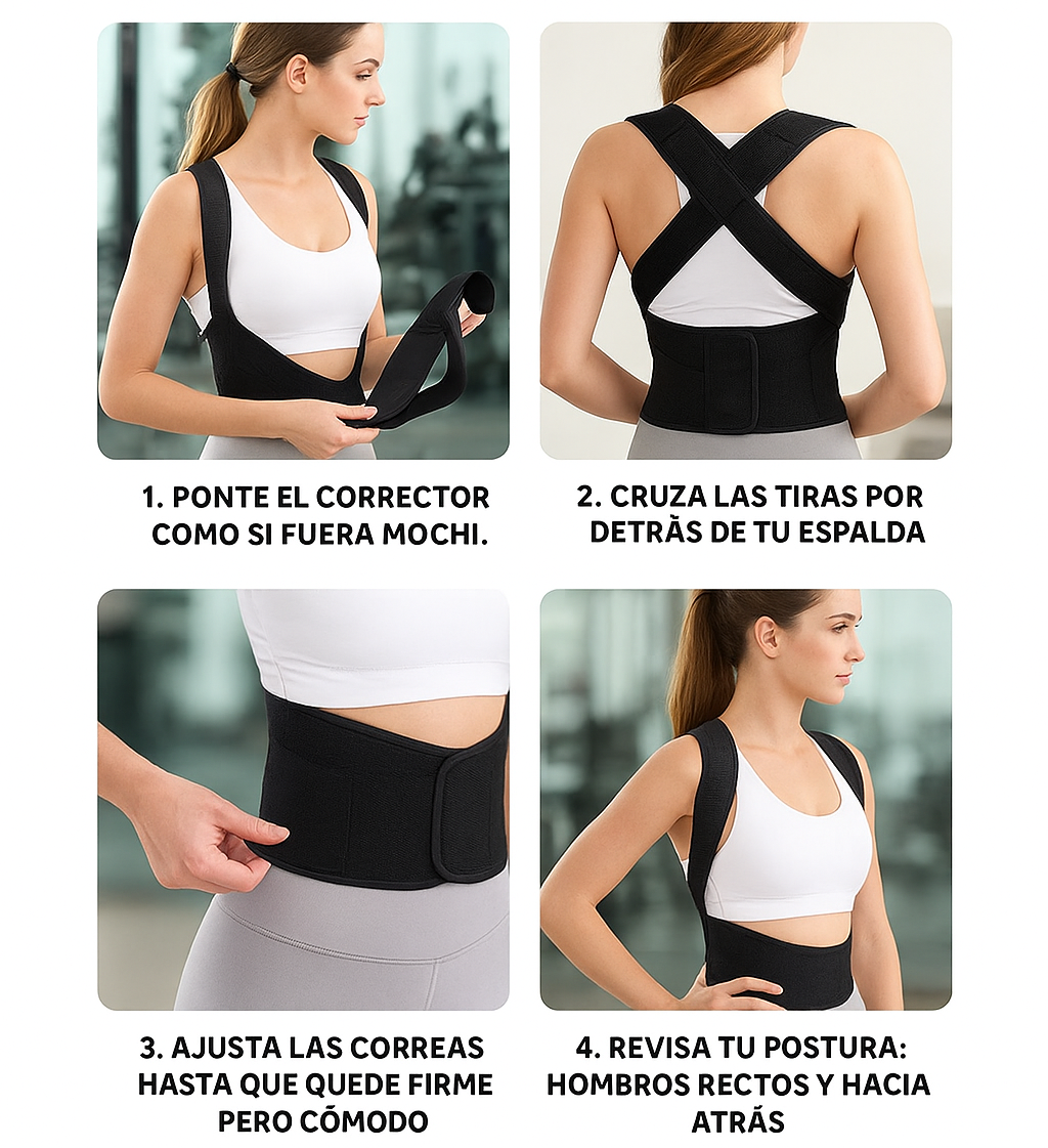 Corrector de Postura Alivia Espalda